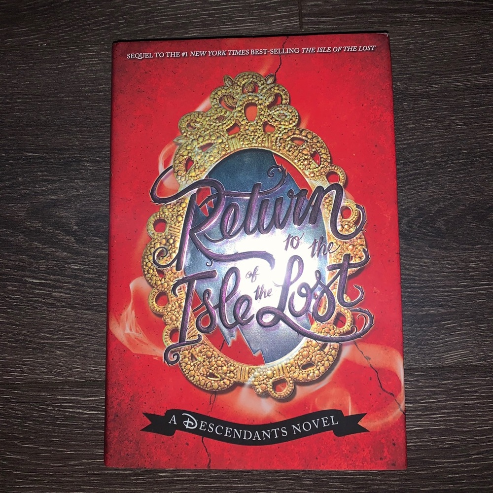 Return to the isle of the lost hard back book